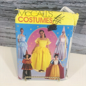 Mccalls 2857 Costume Pattern You Pick Size Uncut Belle  Rapunzel  Medium 12-14